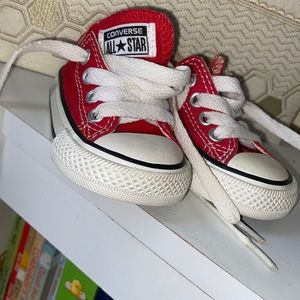 Red converse